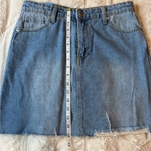 NWT Abound denim jean skirt size 29